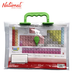 Best Buy Plastic Envelope with Handle Short Clear Handle...