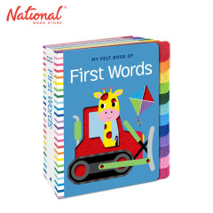 Chunky Felt Tab Book: First Words - Board Book -...