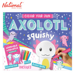 Colour Your Own Axolotl Squishy Box Set by Alexandra...