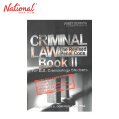 Criminal Law Book 2: The Revised Penal Code (2022...