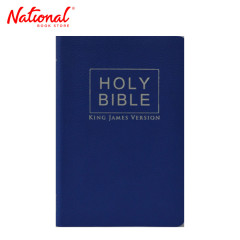 Holy Bible King James Version Compact Flex Blue -...