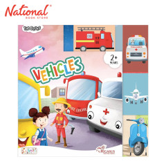 Vehicles Tab Board Book - Preschool Books